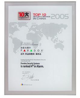 2005國際十大安防品牌 2005國際十大安防品牌